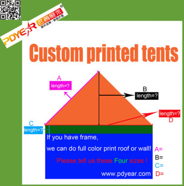 folding bed camping tent for display