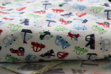 Kids Flannel Bed Sheet Fabric