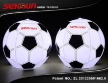 collapsible indoor Waterproof PVC LED Solar Lantern for mar