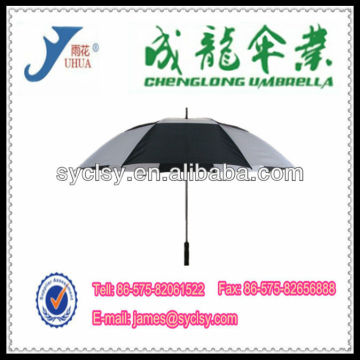 31''*8K Promotion Double Layers Fiberglass Windproof Golf Umbrellas