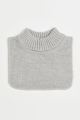 Ribbed Turtleneck Collar in Soft Knit for Baby