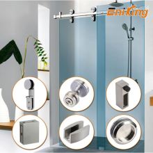 304 stainless steel shower glass door hardware factory supply