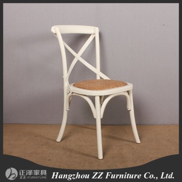 Rental wedding Cross back dining chair, hot sale armchair