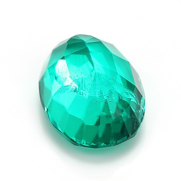 Lab Grown Emerald Oval 9x13 with Colombian Color