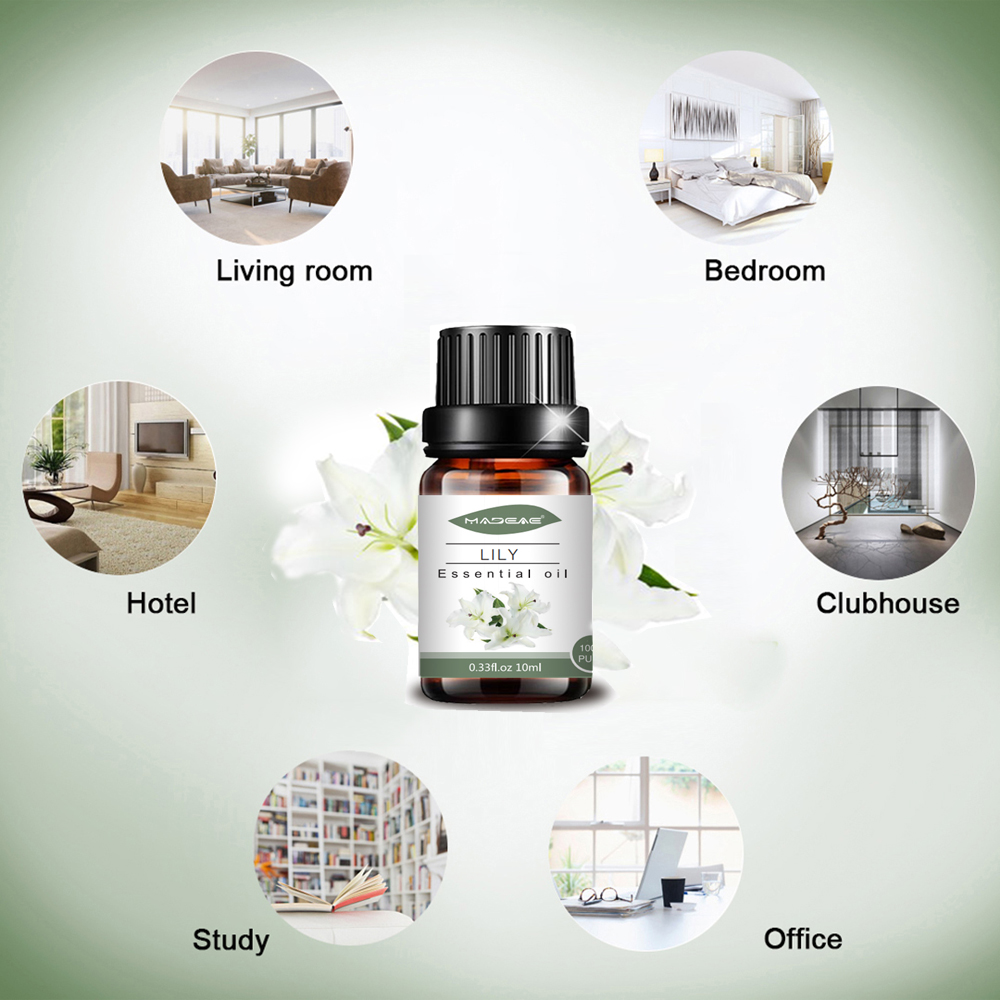 Wholesale 100%pure lily essential oil For aroma diffuser