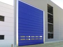 Stacking up high speed roller shutter door