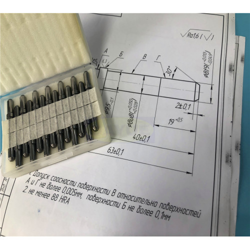 Mecanitzat de l&#39;empresa de fabricació de perforació de carbur de tungstè i matrius