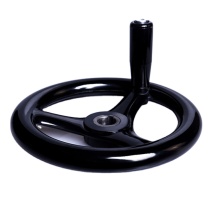 Label printing machine handle plastic Three Spoke Handwheel