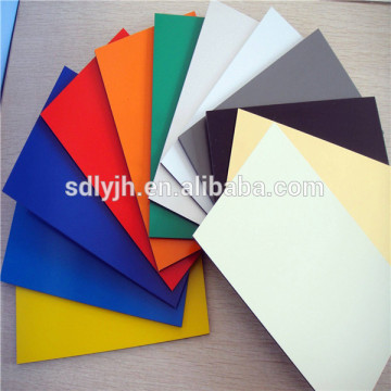 4mm bright silver PVDF Aluminium composite panel manufacturer wall cladding material