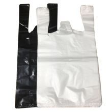 Takeaway t shirt plastic tote carry bags for grocery