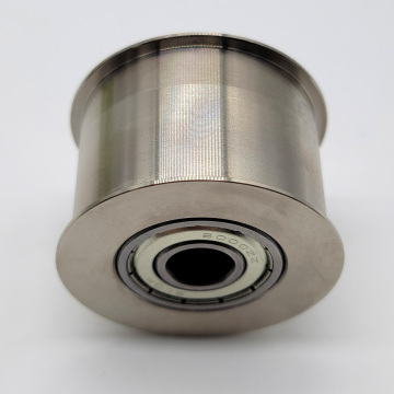 Customized Idler Pulleys in Durable Aluminium Nylon POM Stainless Steel With Bearing
