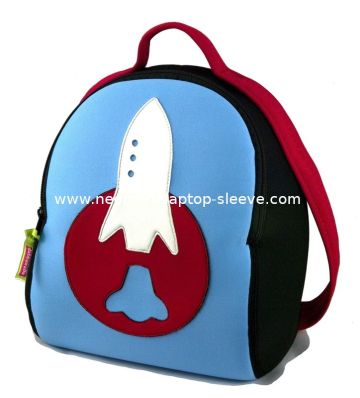 Preschool Lunch Personalized Kids Backpacks For Toddlers Boy, Embroider Rocket