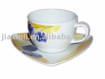 Melamine Coffee Cup&Saucer