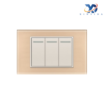 Three-Control Single-Circuit Switch Panel