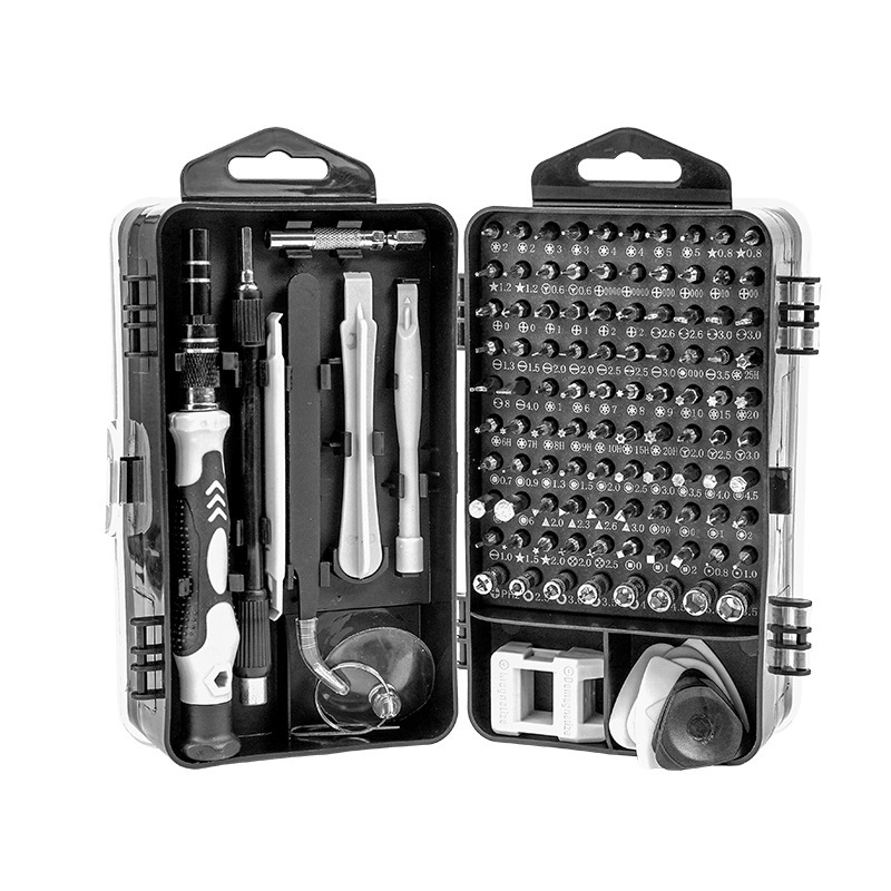 Mini Precision Screwdriver Set 118 in 1 Magnetic Screwdriver Bit Kit Multi-Function Stainless Steel Professional Repair Tool