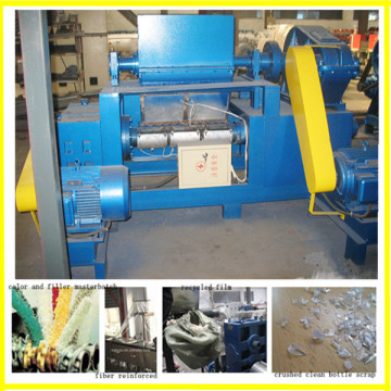 continuous processing small scale waste plastic recycling plant