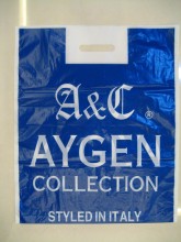 handle bag die cut bags with customized logo