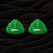 Pendant Certified jadeite buddha