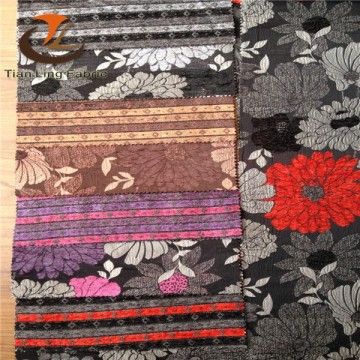 floral jacquard chenille tapestry sofa fabric