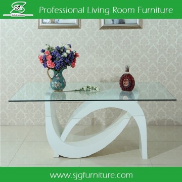 12mm Thickness Glass Table Modern Design New Center Table