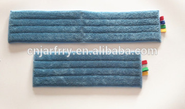 Microfiber flat wet mop head,high water absorption mop