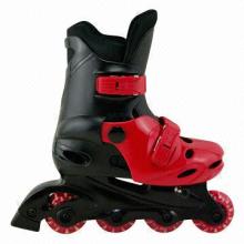 Adjustable hard boots inline skate shoes