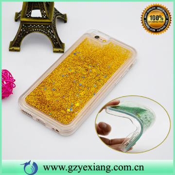 Bling Glitter Liquid Phone Case For Samsung Galaxy On5 TPU Case