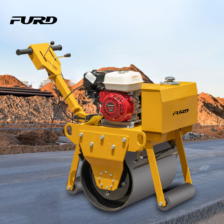 Rodillo de carretera de tambor de 325 kg para reparaciones de asfalto y resurgimiento de Fyl-600