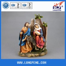 Christmas Holy Family Statues,Flight Into Egypt Statue 10IN