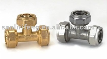brass fitting female tee