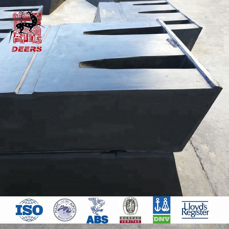 I Leg MV type marine rubber fender for Pier