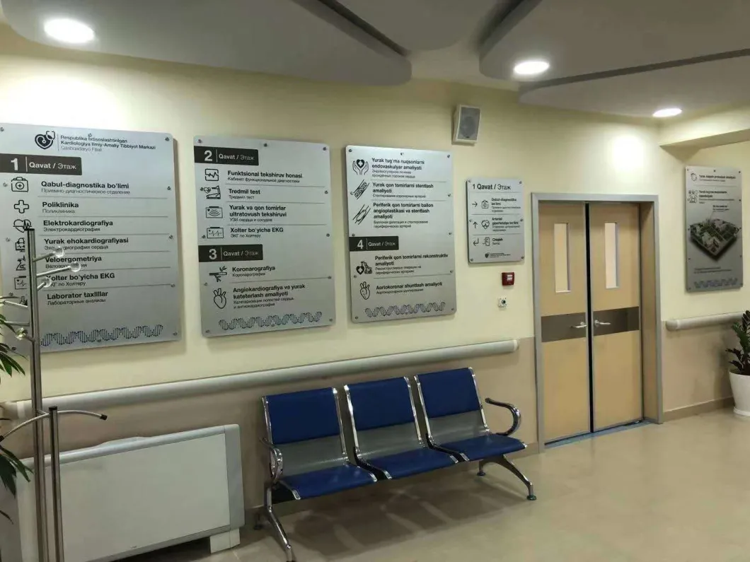 Multi Semi Private Health Patient Room Door in Hospital
