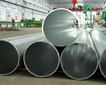 large aluminum tube