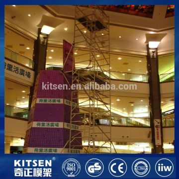 Construction solidity scaffolding planks aluminum tower