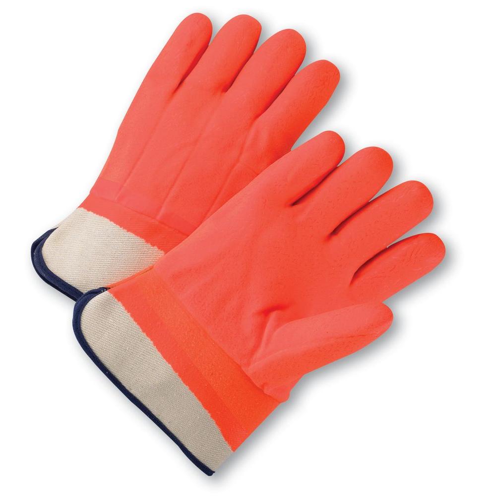 Winter gesäumte Hochleistungs-PVC-beschichtete Handschuhe