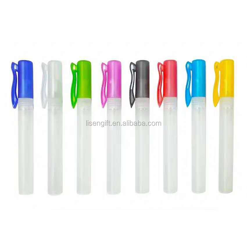 Factory Direct Sale ABS Material Custom Spray Bottle Perfume Plastic Bottle Hand Sanitizer Bottle