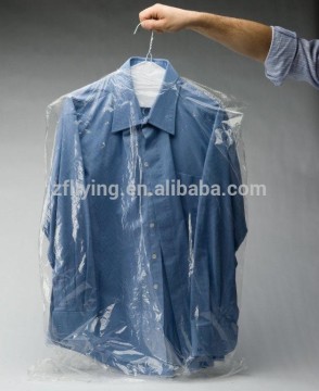 Large size PE plastic garment bag, clothes cover bag