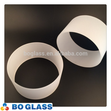 big frosted borosilicate glass tube