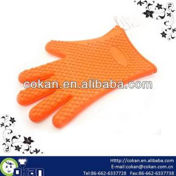 Silicone finger glove/silicone finger glove with protective cloth/silicone finger glove for microware and Oven CK-SL091