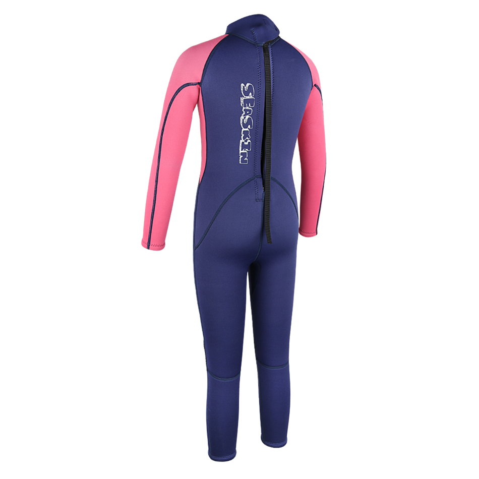 Seasin Kids 2mm Back Zip One Piece Wetsuits