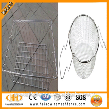 chicken stainless steel wire mesh colander ,fry frying colander