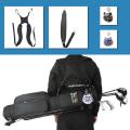 Golf bag hold six poles golf stand package