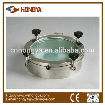 Stainless Steel Round Glass Manhole Cover