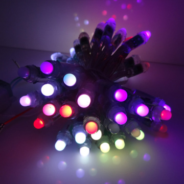 Пиксельные светодиодные 50PCS Strings Светодиодные рождественские огни