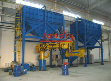 double arm countinuous furnan resin sand mixer