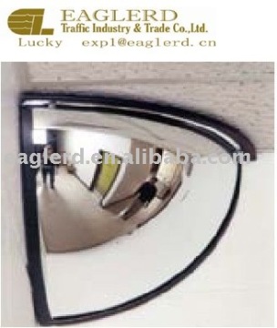 half dome convex mirror