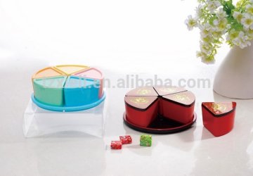 Five Halves of Seasoning Box ,plastic seasoning box