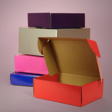 corrugate custom new design shoe box packaging
