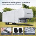 Rip-Stop Wheel RV Cover Windproof Camper Cover Fits