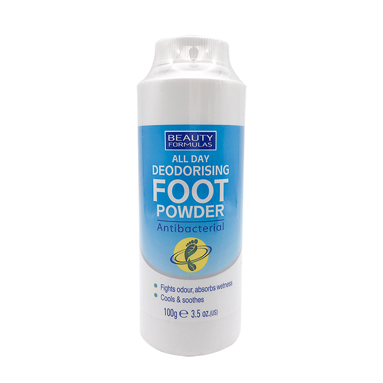 Wholesale 100g antifungal deodorant foot powder spray remover